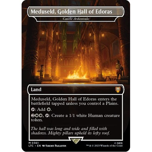 Meduseld, Golden Hall of Edoras - Castle Ardenvale FOIL - LTC