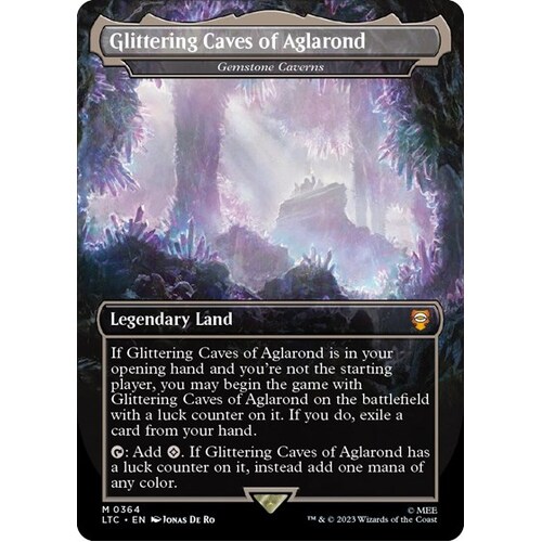 Glittering Caves of Aglarond - Gemstone Caverns FOIL - LTC