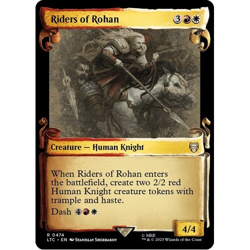 Riders of Rohan (Showcase Scrolls) FOIL - LTC