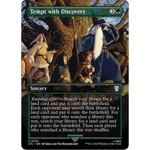 Tempt with Discovery (Borderless) FOIL - LTC