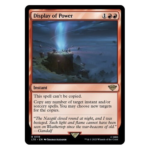 Display of Power - LTR