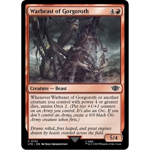 Warbeast of Gorgoroth - LTR