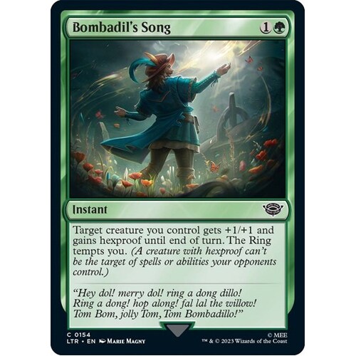 Bombadil's Song - LTR