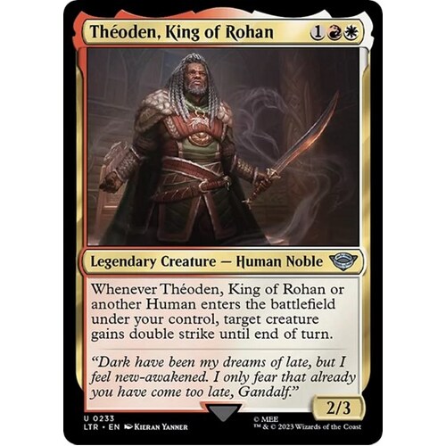 Theoden, King of Rohan - LTR
