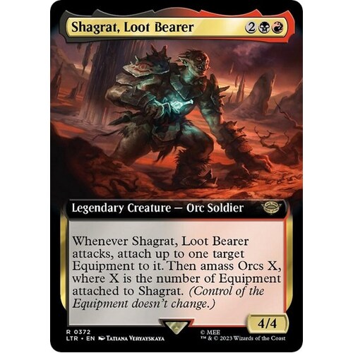 Shagrat, Loot Bearer (Extended Art) - LTR