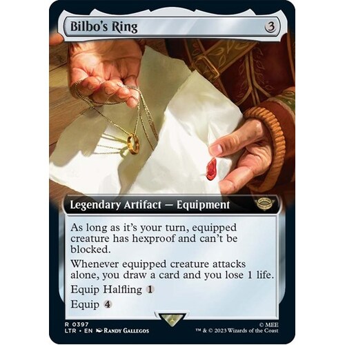 Bilbo's Ring (Extended Art) - LTR