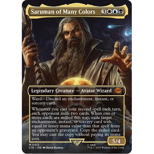 Saruman of Many Colors (Borderless) - LTR