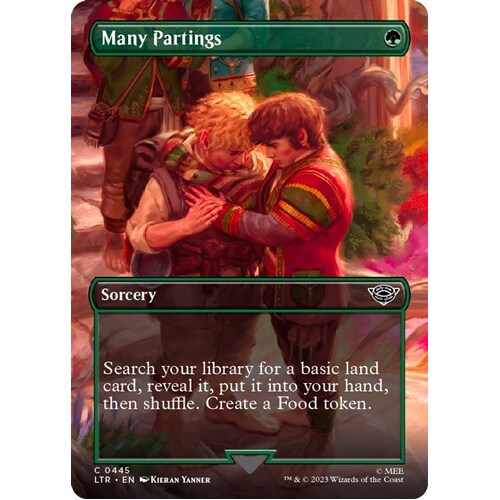 Many Partings (Borderless) - LTR