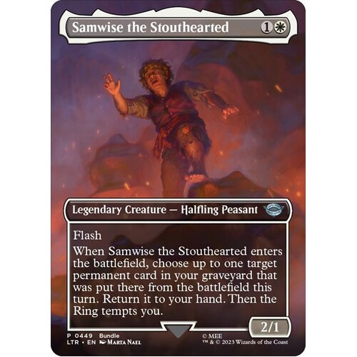 Samwise the Stouthearted (Borderless) - LTR