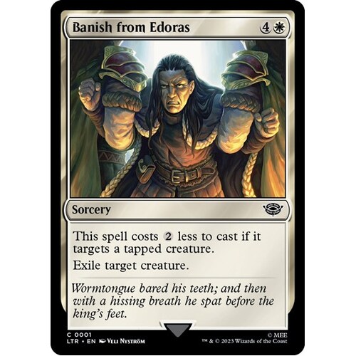 Banish from Edoras FOIL - LTR