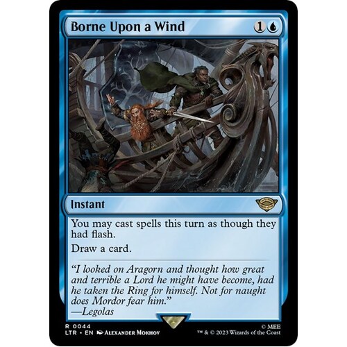 Borne Upon a Wind FOIL - LTR