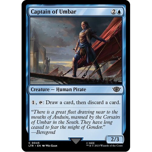 Captain of Umbar FOIL - LTR