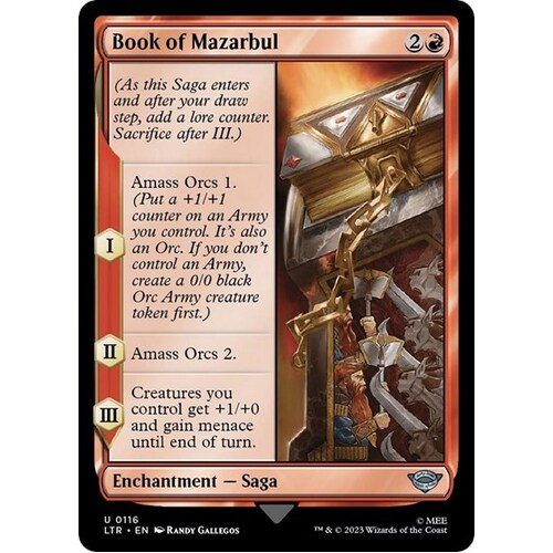 Book of Mazarbul FOIL - LTR