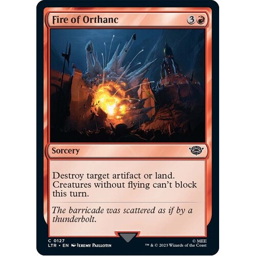 Fire of Orthanc FOIL - LTR