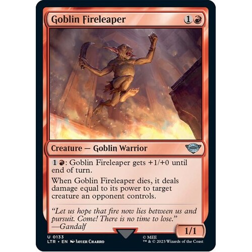 Goblin Fireleaper FOIL - LTR