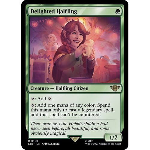 Delighted Halfling FOIL - LTR