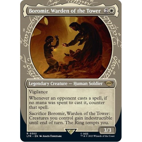 Boromir, Warden of the Tower (Showcase) FOIL - LTR