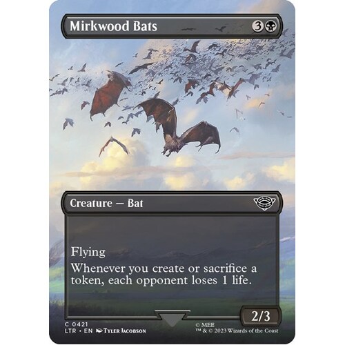 Mirkwood Bats (Borderless) FOIL - LTR