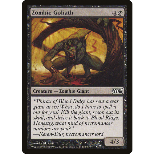 Zombie Goliath - M10