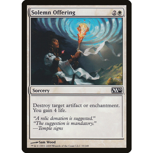Solemn Offering FOIL - M10