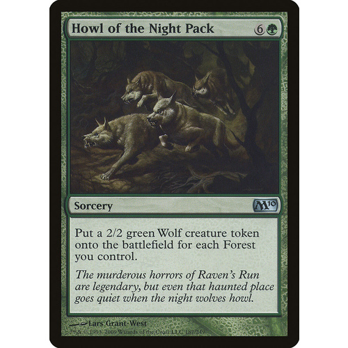 Howl of the Night Pack FOIL - M10