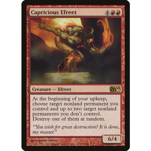 Capricious Efreet FOIL - M10