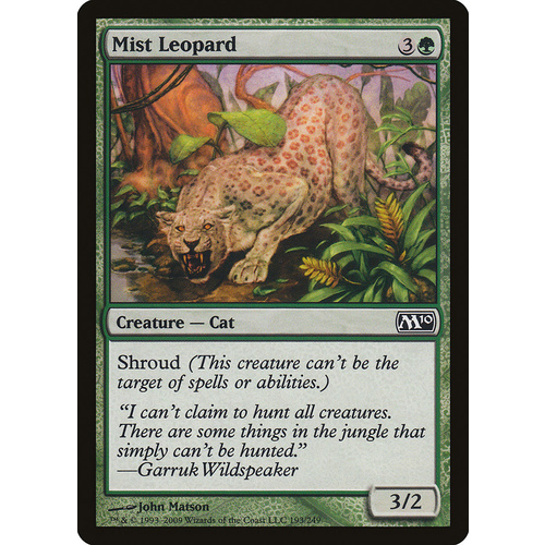 Mist Leopard FOIL - M10