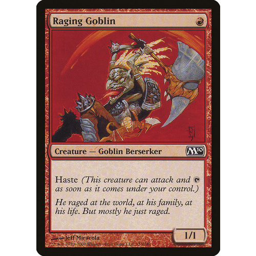 Raging Goblin FOIL - M10