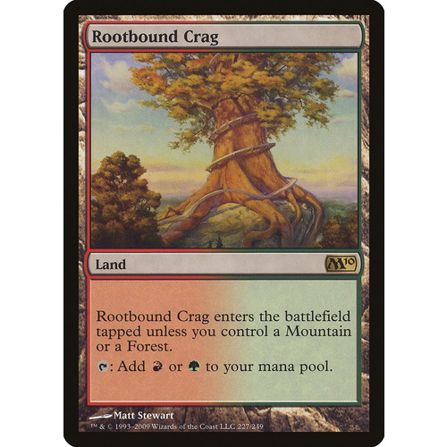 Rootbound Crag FOIL - M10