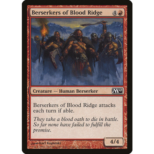 Berserkers of Blood Ridge FOIL - M10