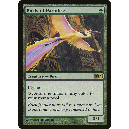Birds of Paradise FOIL - M10