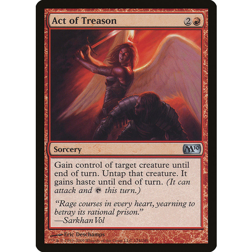 Act of Treason FOIL - M10