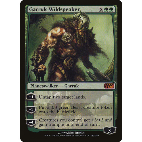 Garruk Wildspeaker FOIL - M10