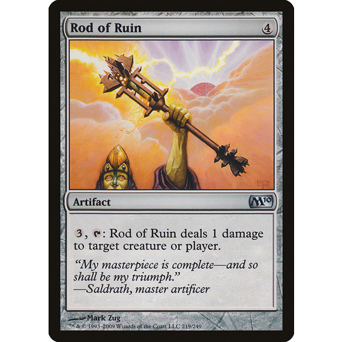 Rod of Ruin FOIL - M10
