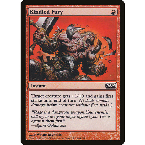 Kindled Fury FOIL - M10
