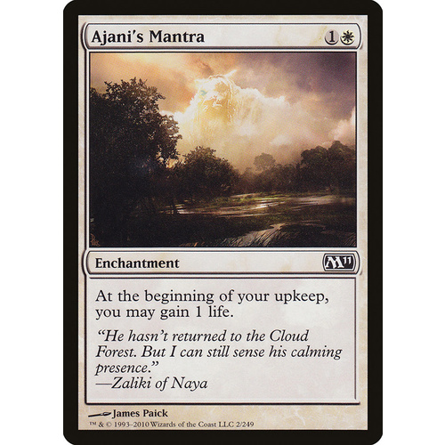 Ajani's Mantra - M11