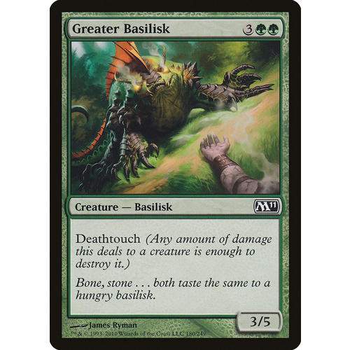 Greater Basilisk - M11