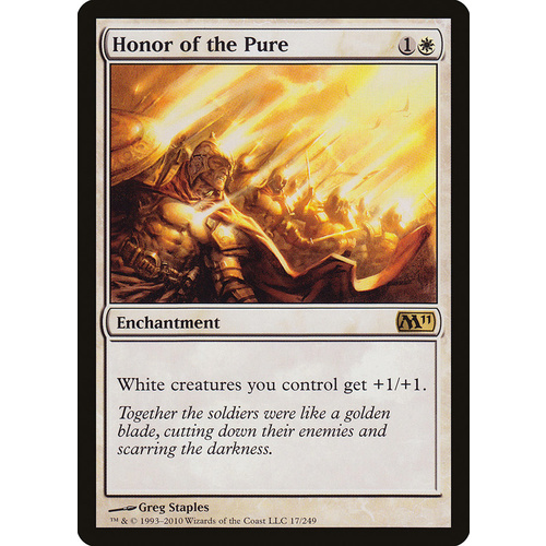 Honor of the Pure - M11