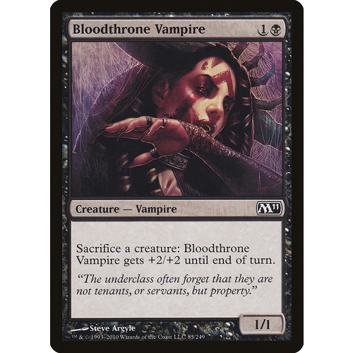 Bloodthrone Vampire - M11