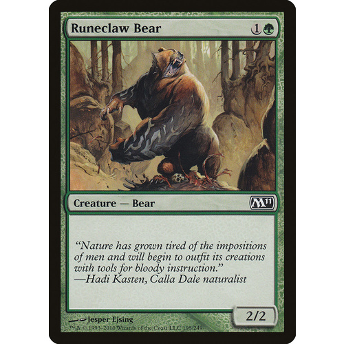 Runeclaw Bear - M11