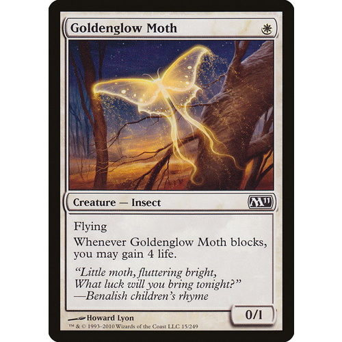 Goldenglow Moth - M11