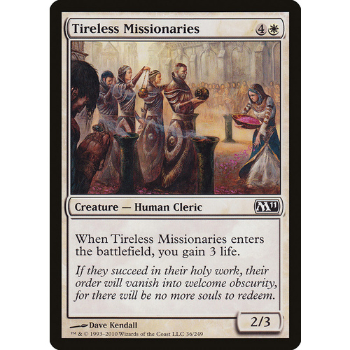Tireless Missionaries FOIL - M11