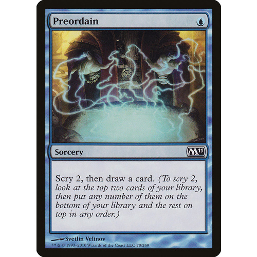 Preordain FOIL - M11