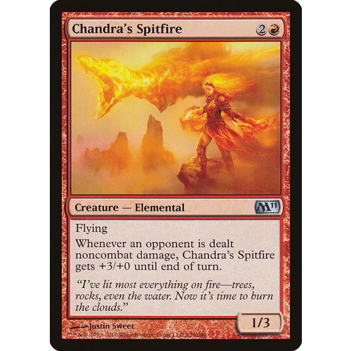 Chandra's Spitfire FOIL - M11