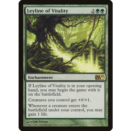 Leyline of Vitality FOIL - M11