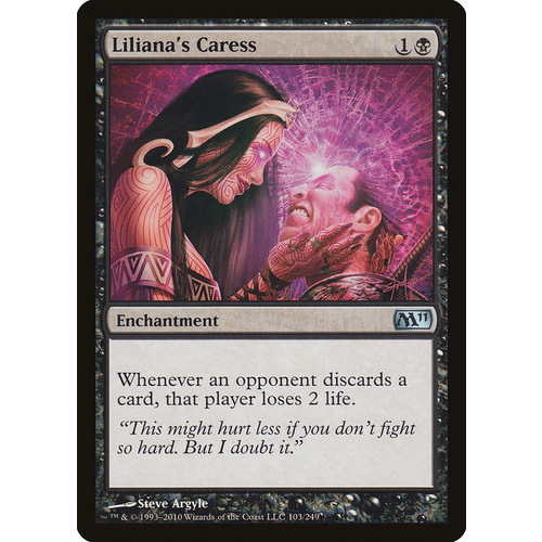 Liliana's Caress FOIL - M11