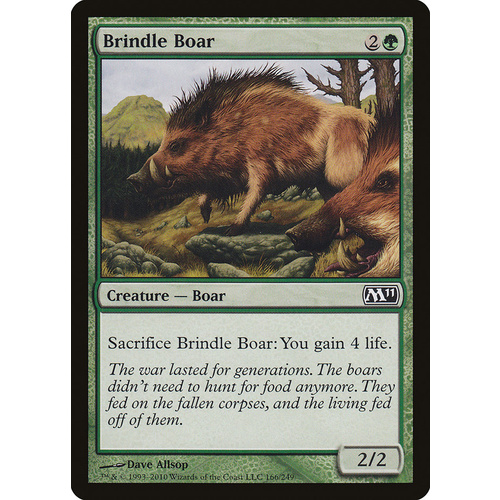 Brindle Boar FOIL - M11