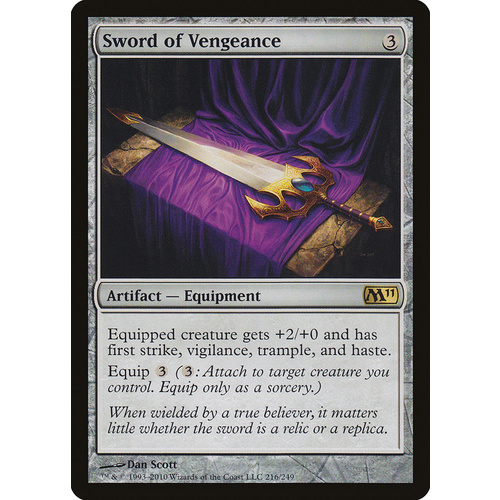 Sword of Vengeance FOIL - M11