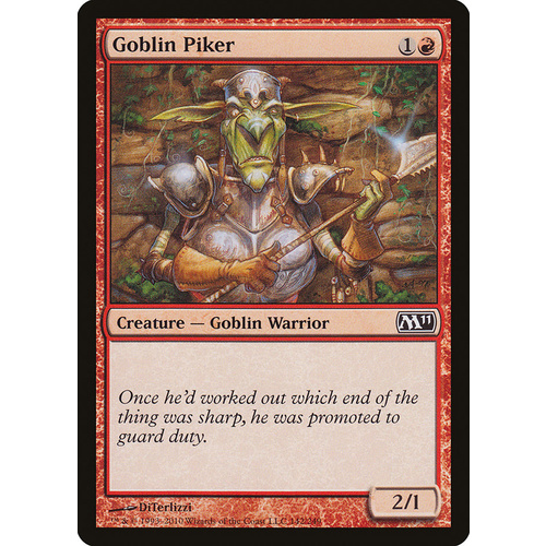Goblin Piker FOIL - M11