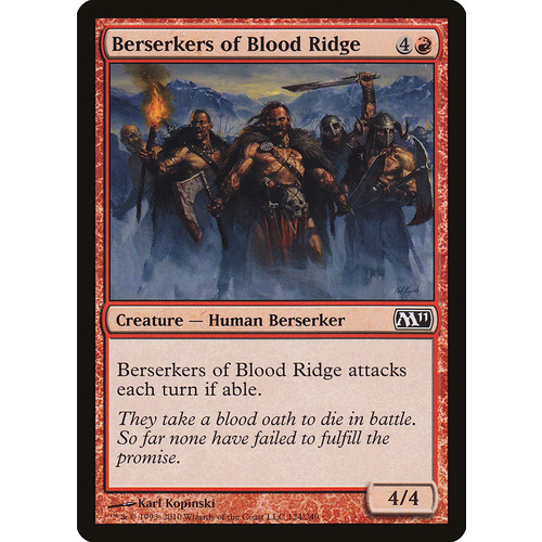 Berserkers of Blood Ridge FOIL - M11